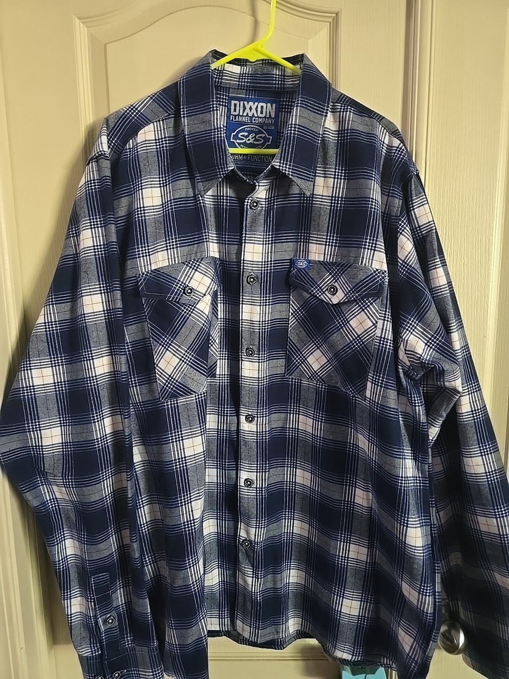 Dixxon S&S Blue And White Flannel